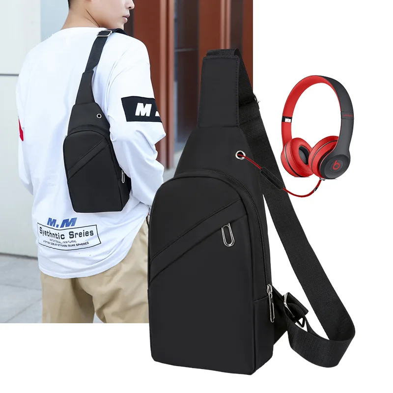 Брендовая мужская многофункциональная нагрудная сумка водонепроницаемые сумки