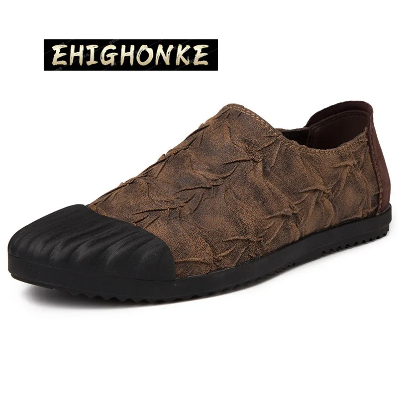 

Мужские классические мокасины, спортивная обувь, Нескользящие, резиновая подошва, низкая подошва, весна-лето