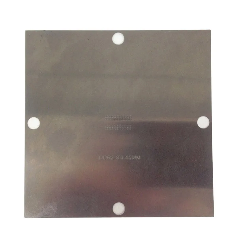Трафареты для реболлинга BGA 90x90 мм стальной шаблон паяльных шаров PS4 IC reball station bga