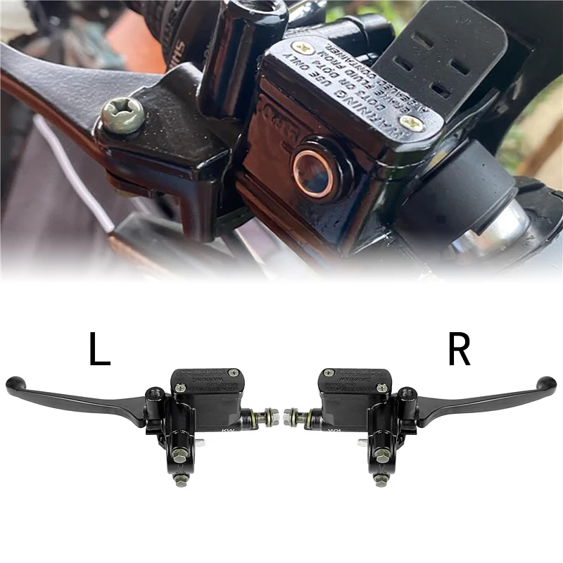 Универсальный тормозной насос главный цилиндр мотоциклетный рычаг на руль