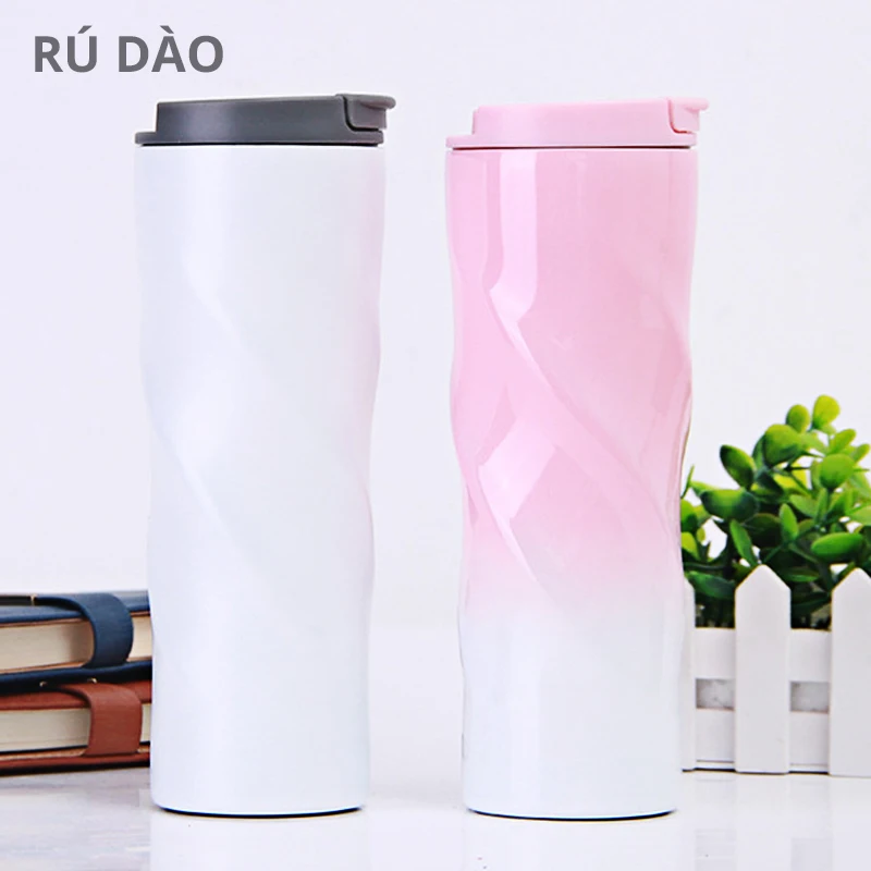 Термос из нержавеющей стали кружка кофейная чашка с крышкой Термокружка