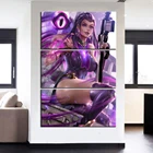 Reyna плакат видеоигра масляная живопись валорант настенный плакат водонепроницаемый холст печать диван фоновая декорация настенное Искусство Фрески