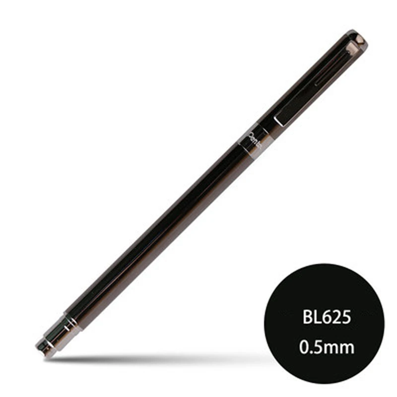 Цельная гелевая ручка Pentel Bl625 металлическая шариковая стальная деловой подарок 0