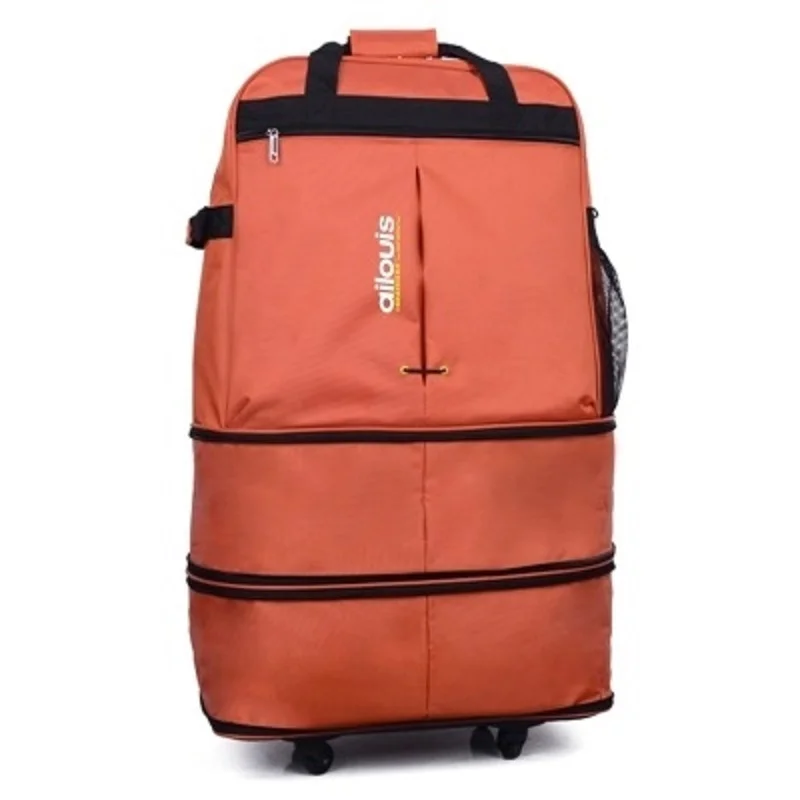CARRYLOVE Retro 28/30 дюйма водонепроницаемый портативный Дорожный чемодан нейлоновая