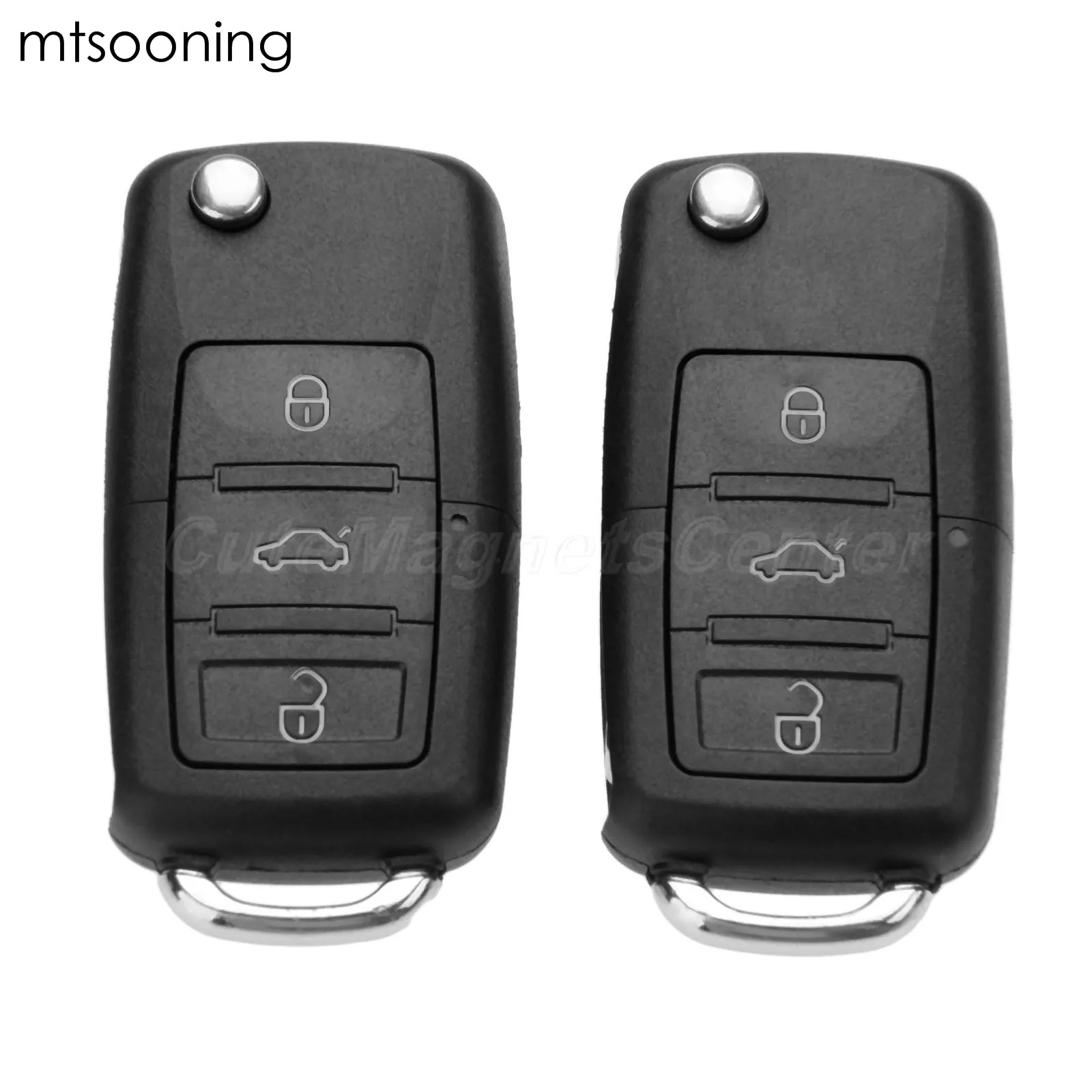 Mtsooning 2шт 434 МГц Автомобильный Дистанционный ключ 3 кнопки ID48 чип для Skoda Fabia Roomster