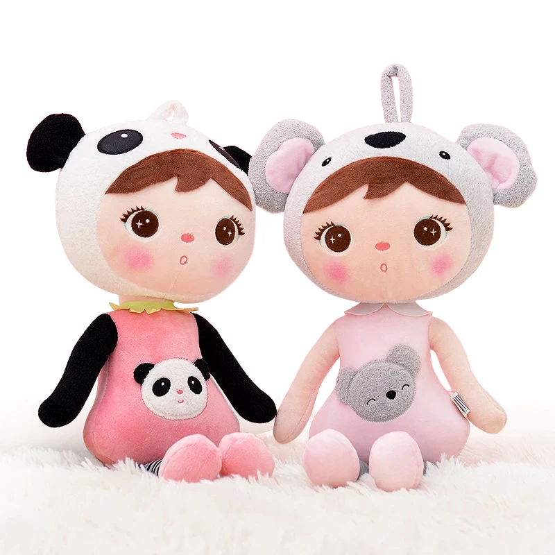 Кукла Metoo 45 см kawaii мягкие плюшевые животные Мультяшные детские игрушки для