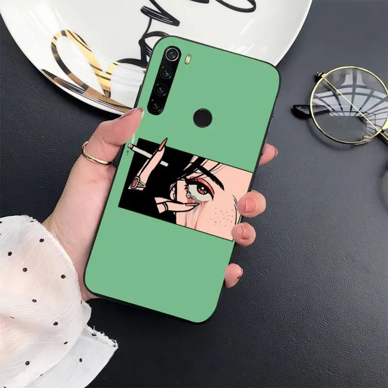 

Anime eye color Phone Case For Xiaomi Redmi 7 8 9t a3Pro 9se k20 mi8 max3 lite 9 note 9s 10 pro