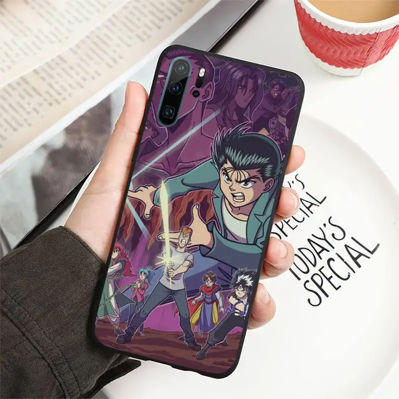 

Yu Yu Yuyu Hakusho anime Phone Case For Huawei P9 P10 P20 P30 Pro Lite smart Mate 10 Lite 20 Y5 Y6 Y7 2018 2019