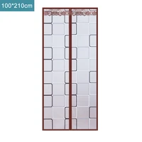 air conditioning curtain heat insulation curtain door curtain for kitchen fume prevention anti mosquito magnetic screen door