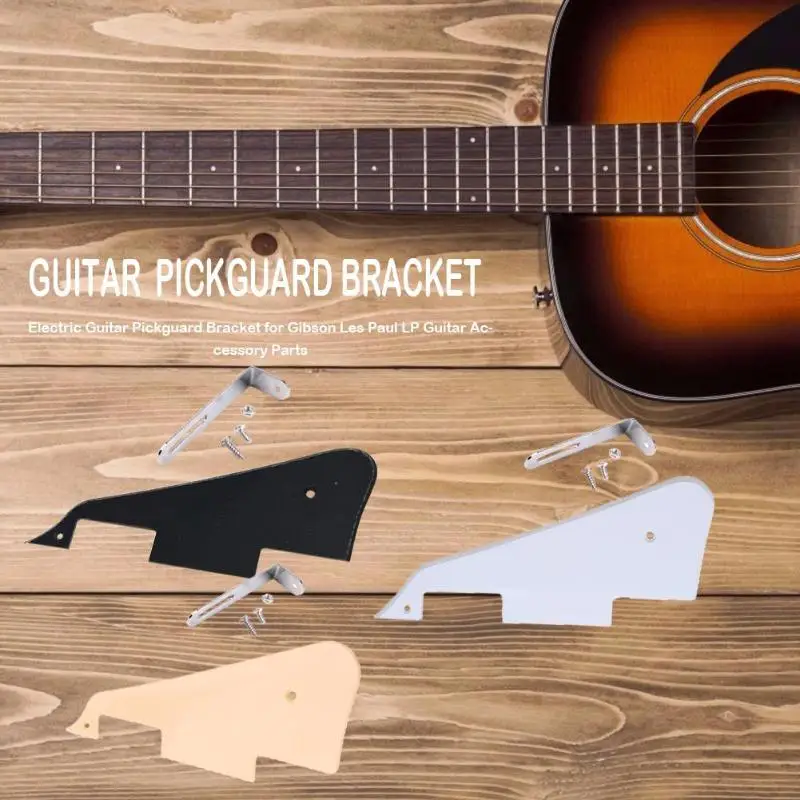 Электрогитара Pickguard+ кронштейн для Gibson Les Paul LP аксессуары для гитары Части ABS+ железные аксессуары для гитары