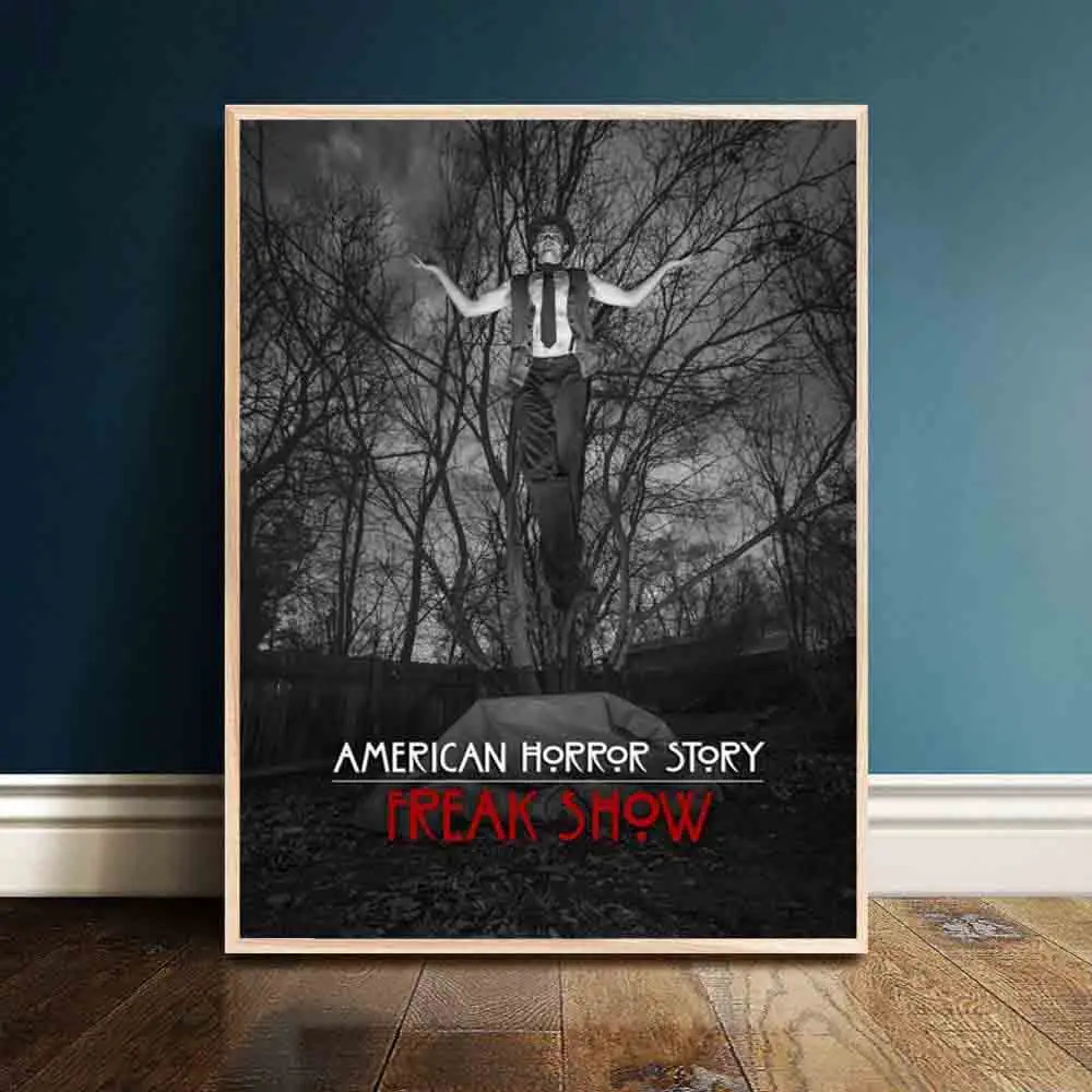 American Horror Story ТВ игры постер и принт холст настенная художественная живопись Фотографии для Гостиная украшения домашнего декора без рамки - Цвет: E