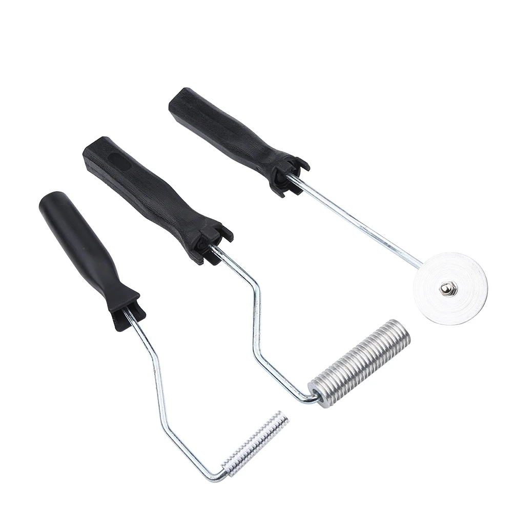 

3pcs Fiberglass Roller Kit Bubble Paddle Tool Laminating Roller Kit for FRP Mould