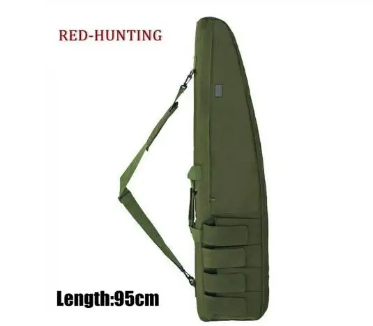 95cm green Airsoft gear тактический 120 см тяжелый пистолет скольжения коническая сумка для переноски винтовка Чехол сумка на плечо охотничий рюкзак сумки для охоты стрельба - Цвет: 95cm green