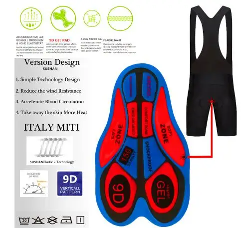 

Spring&autumn Men's Cycling Clothes Long-sleeved Riding Racing Clothing Bicycle Suit Pro Team Uniform Mountain Bike Jersey Bib