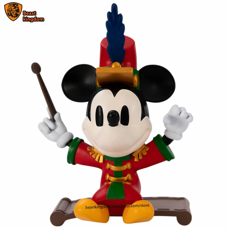 

Beast kingdom Disney Genuine Mickey 90th CIRCUS Mickey MINI EGG ATTACK SERIES Garage Kits Model Kits Collect gifts Toy Figures