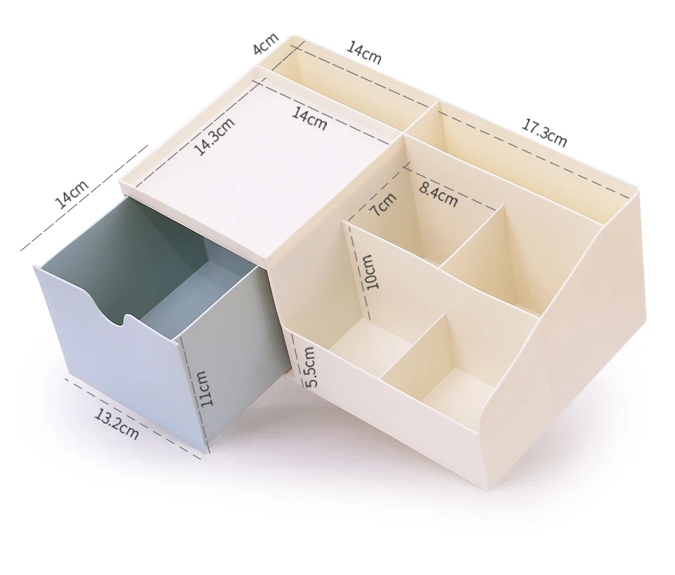 

Large Cosmetics Storage Drawer Desktop Cosmetics Box Jewelry Nail Polish Makeup Container Desktop Sundries Storage Organizer