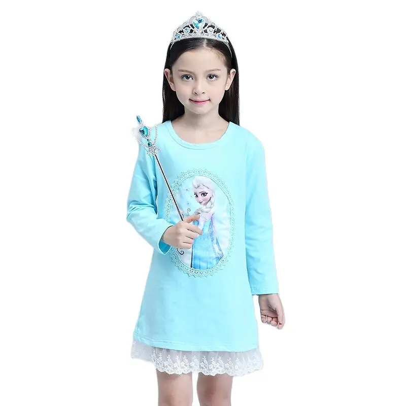 Disney Frozen dress Kids infant for girls clothes princess baby Elegant Pageant Vestido Infant Tulle Formal Party vaiana | Детская