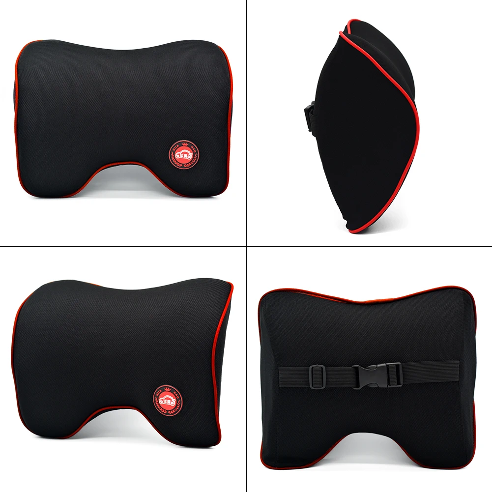 Подушка для поддержки поясницы на подголовник автомобиля с регулируемым