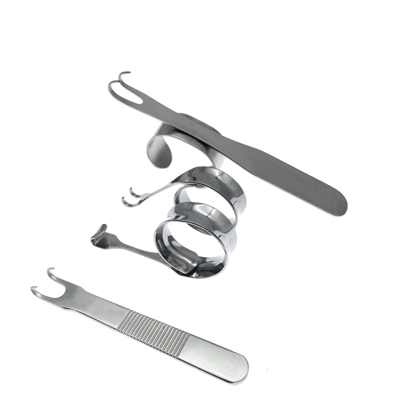 

Plastic ring pull hook eyelid pull hook eye bag pull hook ring rake double claw pull hook