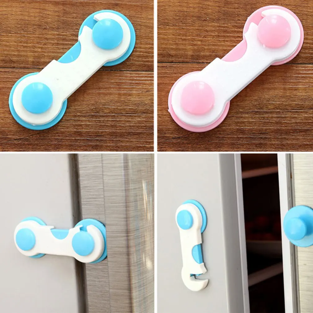 

Baby Safety Locks Corner Cabinet Drawer Padlock Protection Children Security Door Safety Lock