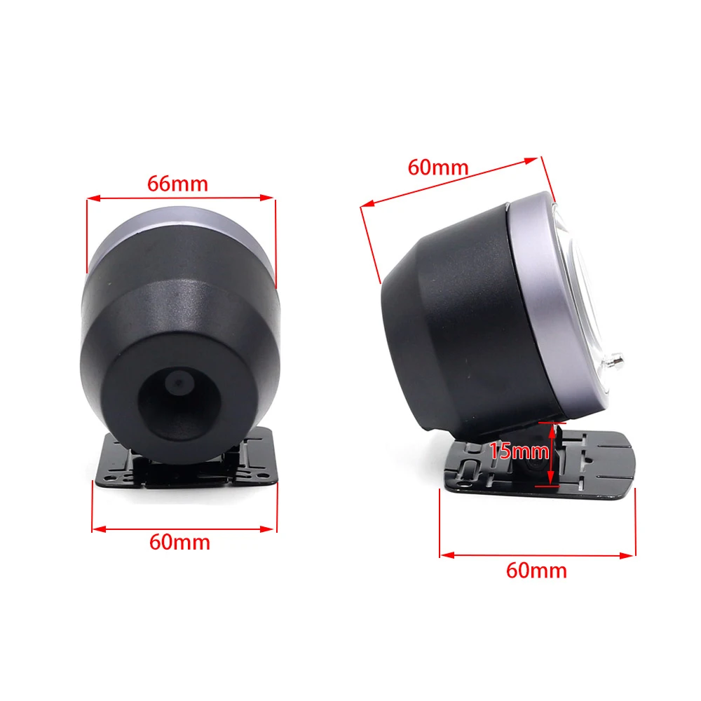 60MM Car Water Temperature Gauge 20--120 Celsius Water Temp Meter Red & White Lighting Car Gauge With sensor