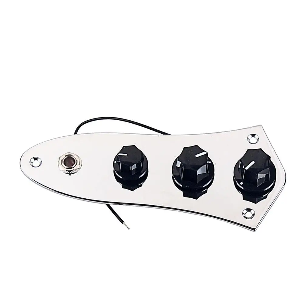 

2020 New arrival Zine Alloy Control Plate Iron Plate Line for Jazz Bass JB Guitar