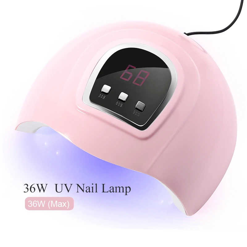 

UR SUGAR UV LED Gel Set 36W UV Lamp Nail Dryer 15ml Quick Building Nail Extension UV Gel Varnish Nail Tool Kits Design