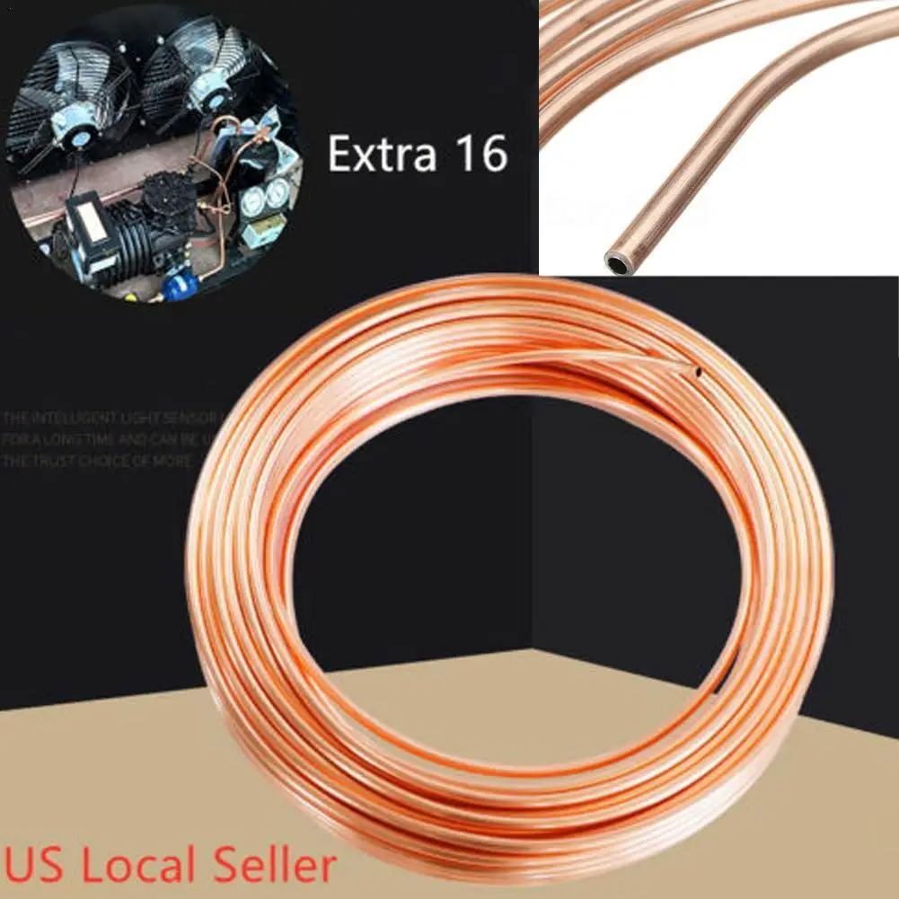 

Roll 25Ft 3/16" Copper Steel Brake Clutch Oil Hose Roll Steel Copper Pipe For Auto Nickel Accessories Line Kit Line Tubing R0O8