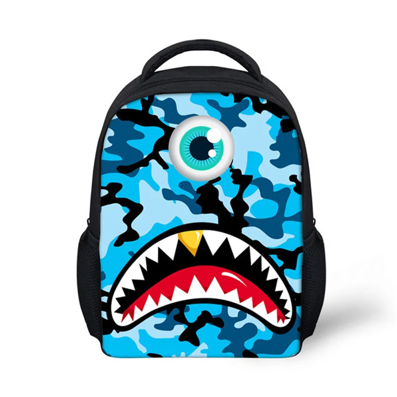 Школьные ранцы для маленьких мальчиков и девочек 12 дюймов камуфляжные детские