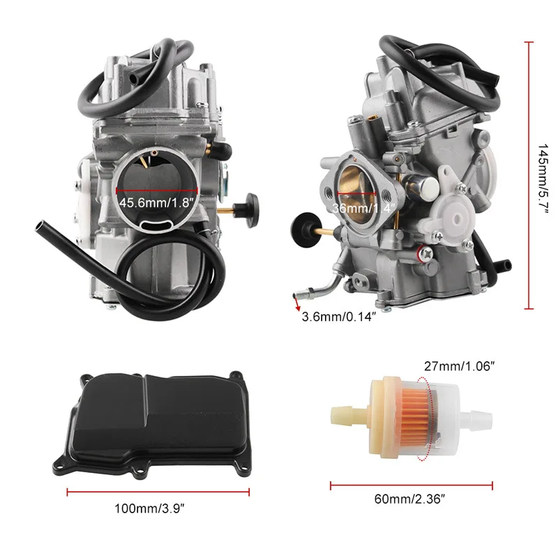 Карбюратор для мотоцикла Yamaha ATV BIG BEAR 350 YFM350 2WD 4WD WARRIOR KODIAK 400 YFM400 4WD|Карбюратор| |
