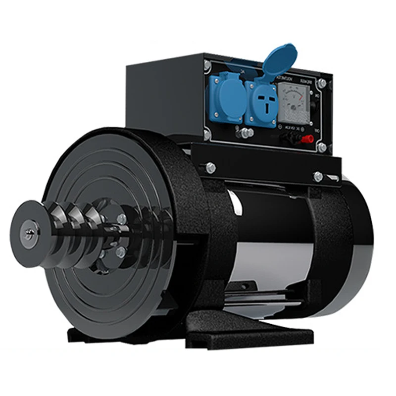 Маленький генератор 10 кВт однофазный двигатель дизельный/бензиновый полностью