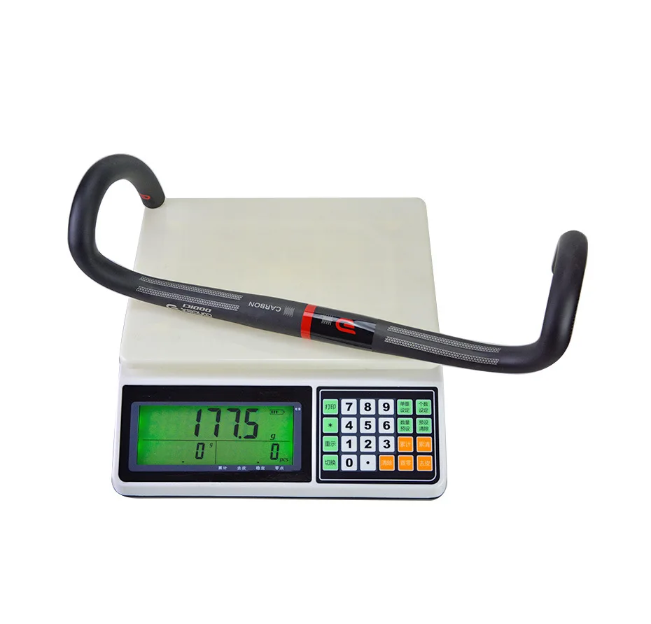 

DODICI Carbon Road Bike Handlebar 31.8mm*400mm/420mm/440mm Matte Black Bicycle Handlebar Drop Bar Ultralight Cycling Handlebars