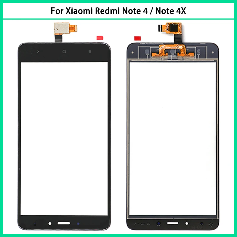 Новый сенсорный экран Note4 для Xiaomi Redmi Note 4X панель дигитайзер сенсор 4 ЖК-дисплей
