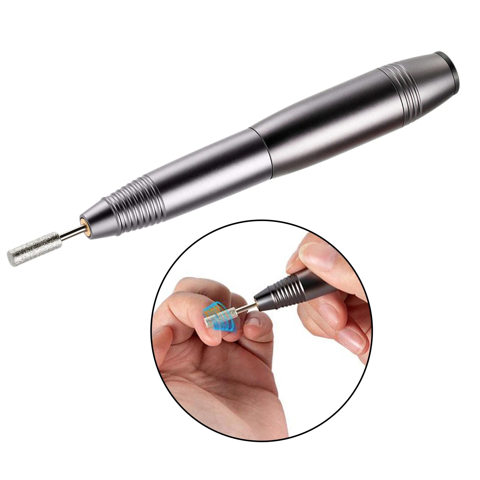 

18000RPM Nail File Drill Kit Portable Salon Machine Finger Toe Nail Care