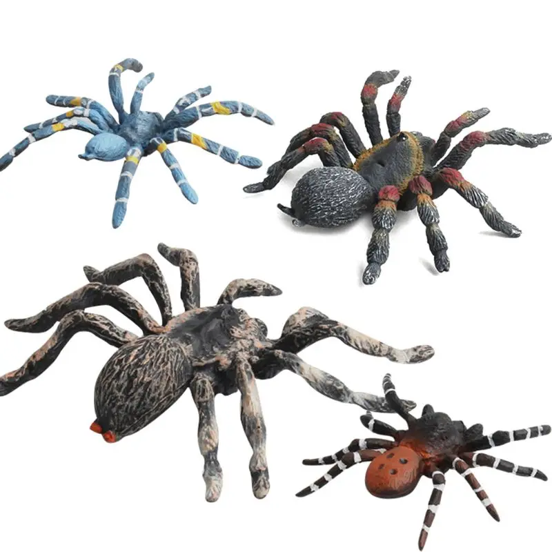 

12Pcs/Lot Insect Models Figurines Realistic Butterfly Bee Beetle Spider Kids Early Education Toys Cognitive Animal Toys
