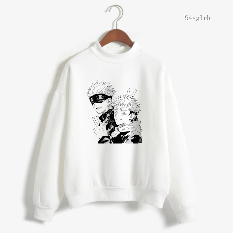 

Japanese Anime Jujutsu Kaisen Print Hoodie Men Autumn Winter Warm Unisex Tops Streetwear Harajuku Fashion Casual Sweatshirt Male
