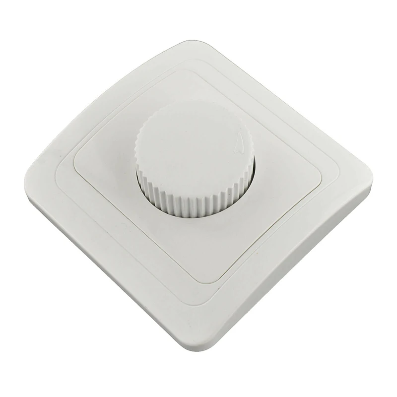 Настенный диммер с поворотным переключатель-регулятор яркости лампы