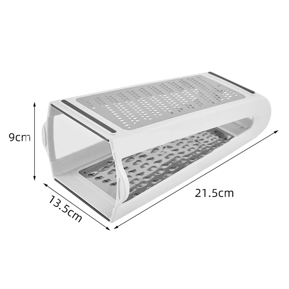 

Box Cheese Grater - 2-sided Stainless Steel Cutter And Shredder For Cheeses Kitchen Multifunction Tool Grater Accessories