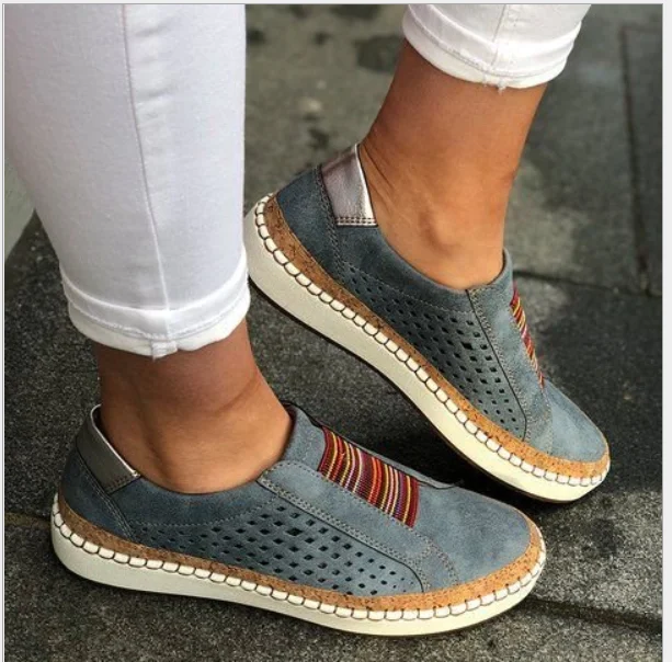 Туфли женские кожаные на плоской подошве лоферы повседневная обувь для вождения