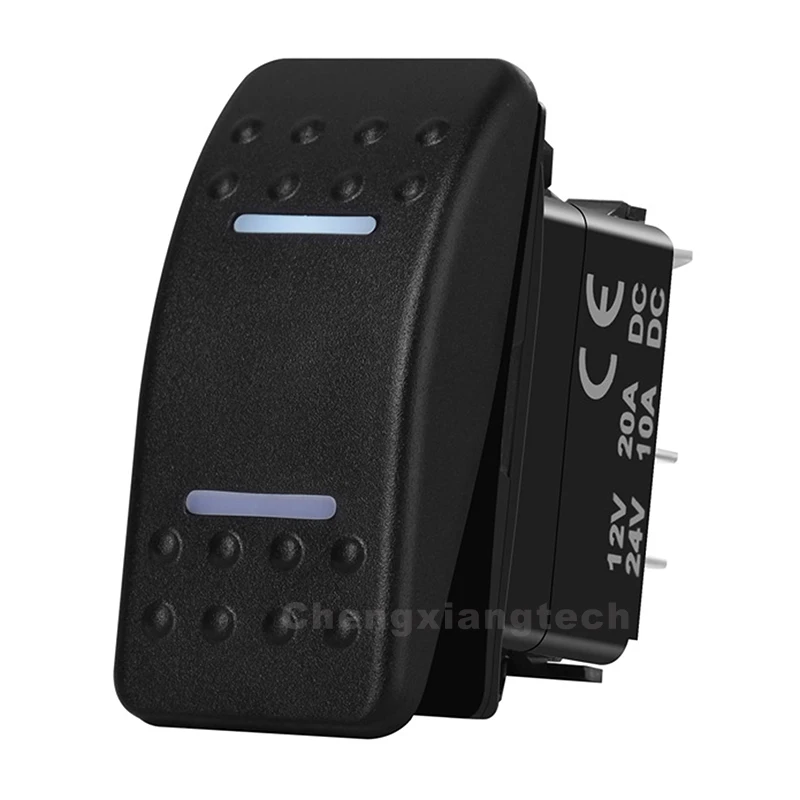 Dash Board Dual White Led 3 Pin ON OFF кулисный переключатель SPST для NARVA ARB Carling Замена морской