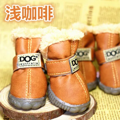 

Pet Cotton Shoes Tendon Bottom Teddy Shoes VIP Bichon Pomeranian Schnauzer Dog Shoes Small Leather Shoes Dog Shoes Dog Shoes