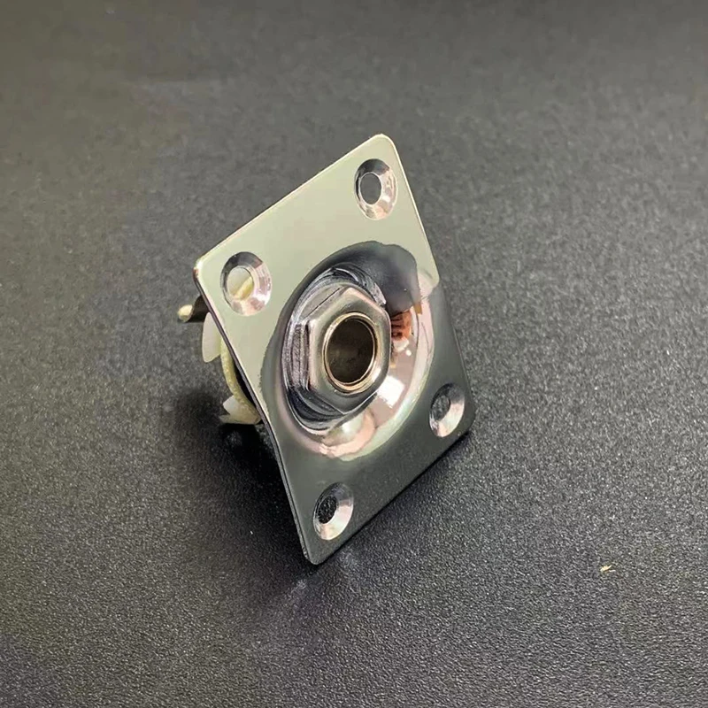 platz stil platte gitarre bass 14 ausgang eingang jack buchse für elektrische gitarre schwarz gold chrom gutiar partss free global shipping