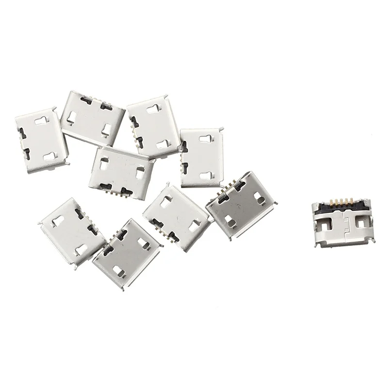 10 шт. Micro-USB разъем типа B для зарядки | Обустройство дома