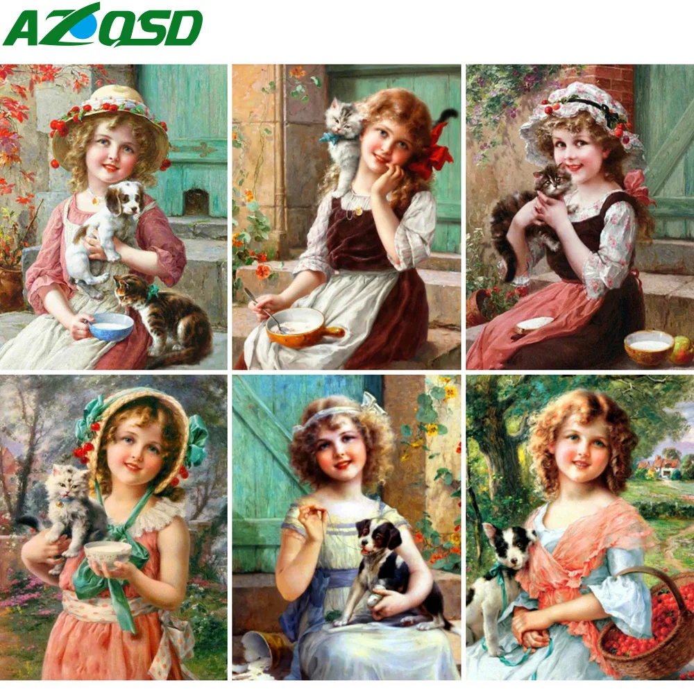 

Картина с изображением собаки, квадратная мозаика ручной работы, портрет, вышивка крестом, украшение для дома, подарок, алмазная вышивка, де...