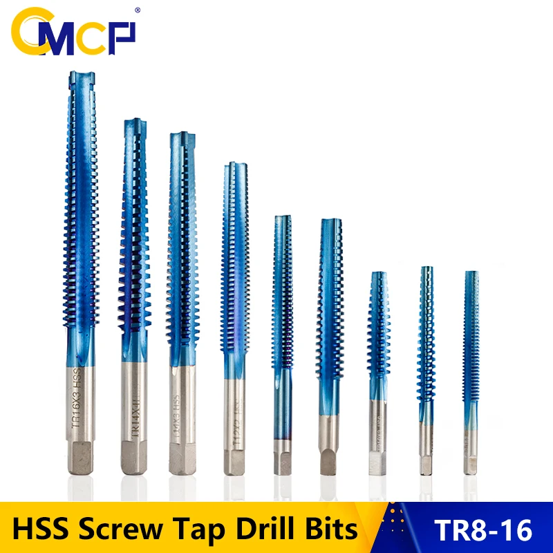 1 шт. правый TR8 TR16 трапециевидный резьбовой кран для металлического сверления