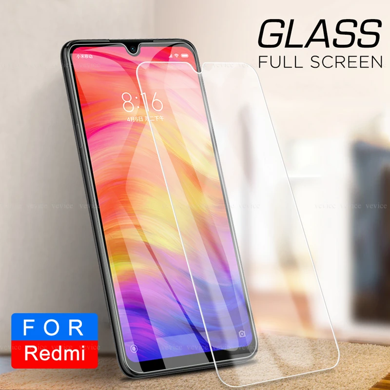 Закаленное защитное стекло для экрана Xiaomi Redmi Note 8 7 Pro Полное покрытие из