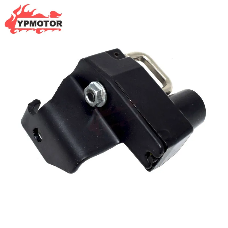 Левая сторона мотоциклетного шлема противоугонный замок с крючком для крепления