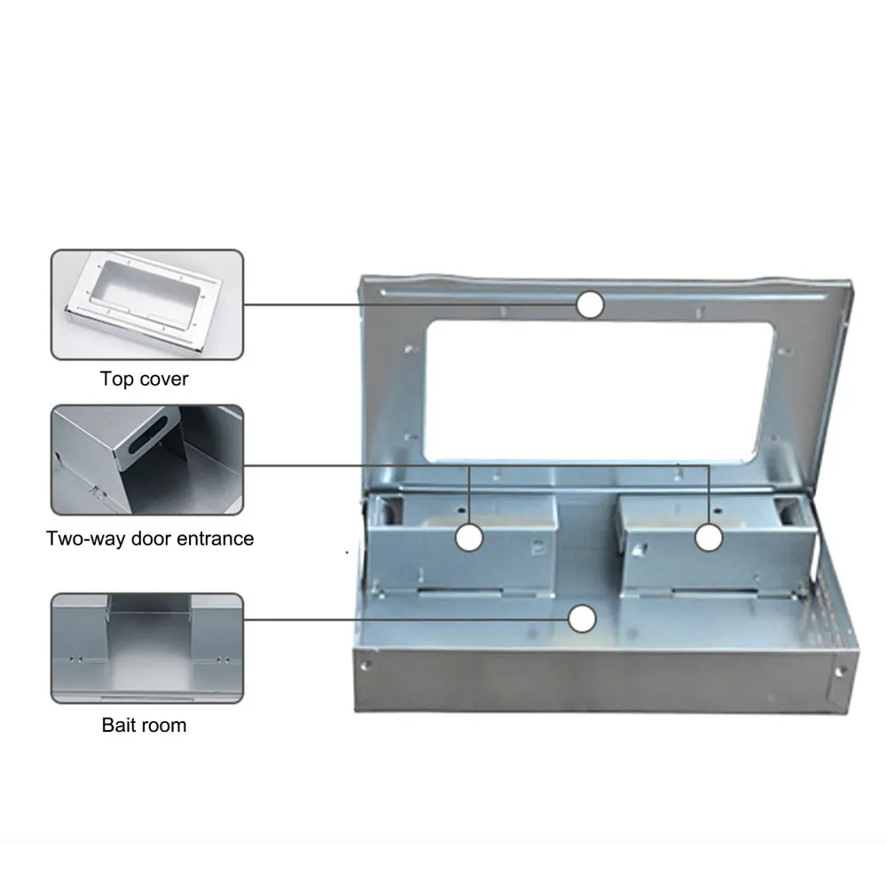 

Mice Hamster Cage Mouse Rat-trap Window Continuous Catch Mousehamster Mouse Trap Control Bait Rodent Repeller