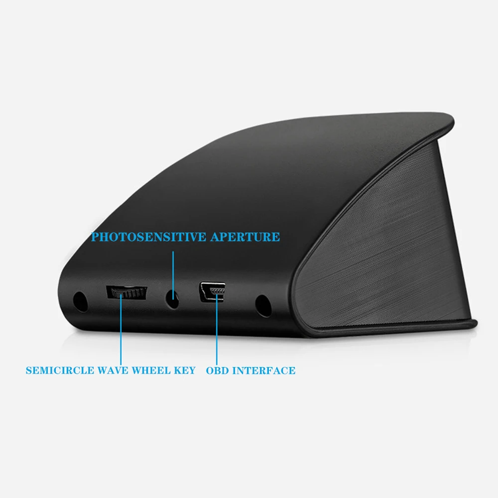 

2.6 inch Car Head Up Display Multi-function HUD P10 OBD Smart Digital Meter For Speedometer Temperature RPM Mileage Guage