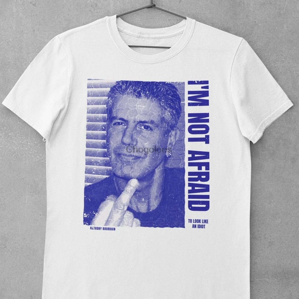 Футболка с коротким рукавом и принтом Энтони Берден фтвт |